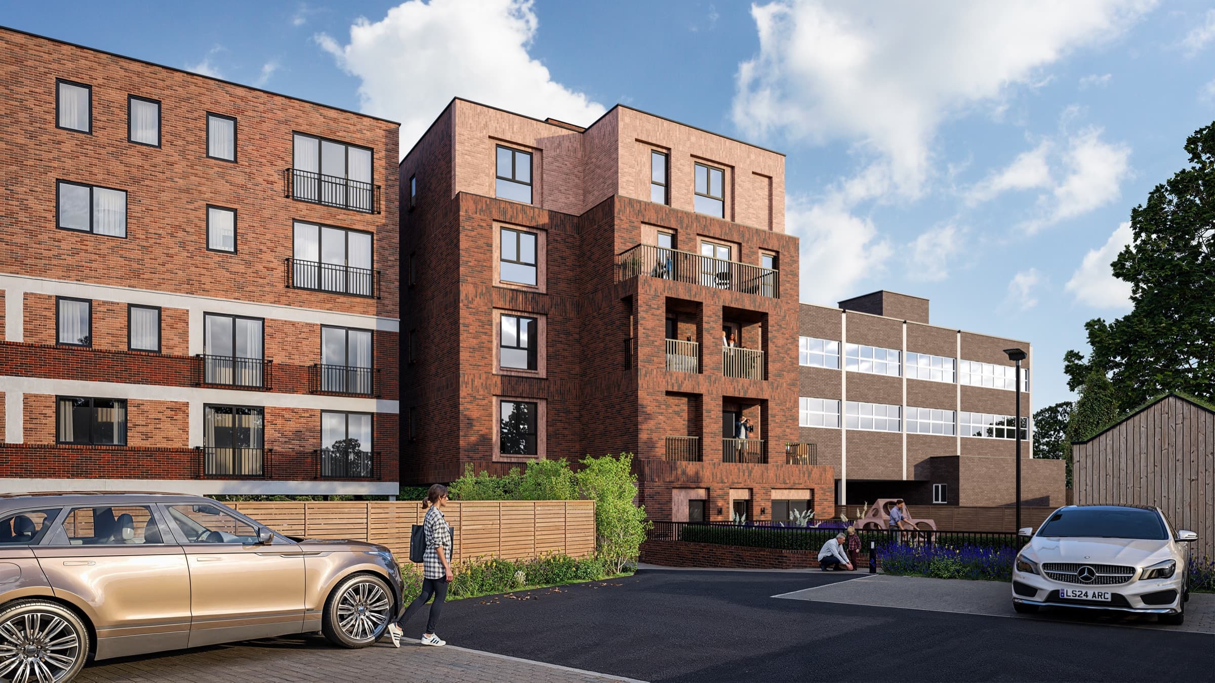 Pound Court, Sidcup — nine new build apartments marketed by Nimbles